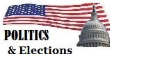 Politics and Elections logo Politics and Elections logo